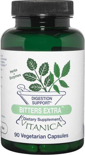 Vitanica Bitters Extra Digestion Support Vegan 90 Capsules