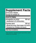 Natures Sunshine Ashwagandha 60 VegCaps