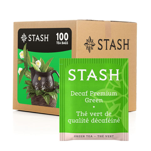 Stash Tea Peppermint Herbal Tea, Box of 100 Tea Bags | Cooling, brisk peppermint flavor with refreshing herbal notes, Non-GMO Project Verified and foil-sealed freshness
