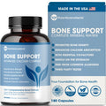 Pure Micronutrients Calcium Supplement For Women & Men - Calcium Citrate & Hydroxyapatite + Vitamin D3 K2 Magnesium Zinc & More For Complete Bone Health 180 Tablets