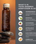 Isagenix Adaptogen Elixir - Liquid Supplement for Health Support - Focus & Sleep Support Supplement - Unique Botanical Blend to Support a Healthy Immune System - 1.59 Oz Bottles (10 Count)