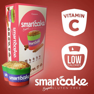 Smart Baking Company Smartcake, Sugar Free, Gluten Free, Low Carb, Keto Dessert (Raspberry Cream, 16 CT)