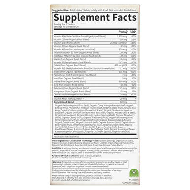 Garden Of Life Mykind Organics Women's Multi 60 Tablets