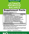 Probiotic 50 Billion CFU | 200mg Prebiotics | 60 Capsules | Vegetarian, Non GMO & Gluten Supplement for Men and Women | Supports Digestive Balance | by Nature's Truth