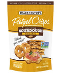 Snack Factory Pretzel Crisps, Cinnamon Sugar, Baked, Kosher, 7.2 Ounce (Pack of 12)