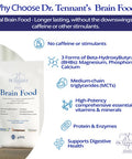 Dr. Tennant'S Brain Food For Cognitive Focus, Mental Acuity, And Memory Function - Focus Supplement, Organic Brain Supplement