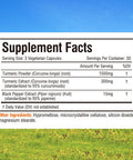 Innate Vitality Turmeric Curcumin with Black Pepper, 1800mg, Organic Turmeric Curcumin Supplement, 95% Curcuminoids, Joint, Antioxidant & Anti-inflammatory Support, Non-GMO No Gluten, 90 Vegan Caps