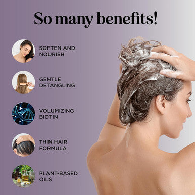 Boost Biotin Hair Oil Plus Advanced Biotin Shampoo And Conditioner Set - Hair Thickening Oil With Castor And Rosemary Plus Volumizing Biotin Shampoo For Men And Women Bundle
