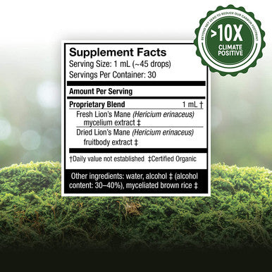 Host Defense Lion's Mane Extract 1oz