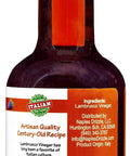 Lambrusco Vinegar of Modena - Premium Sweet & Tangy Red Wine Vinegar with No Added Sugar or Thickeners, Vegan & Paleo (Lambrusco Vinegar of Modena, 8.5 oz)