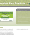 Flora Complete Care Probiotic Travel Probiotics Adult Shelf Stable 34 Billion 30 Vegetarian Capsules
