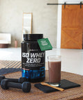 BioTechUSA Iso Whey Zero Premium Whey Protein Isolate with Native Whey Isolate, Added BCAA and glutamine, 908 g, White Chocolate