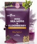 Kiki Green Sea Moss Powder With Elderberry 6 Oz