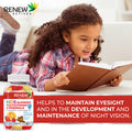 Renew Actives Kids Multivitamins Gummies For Good Health & Wellness - Promotes Healthy Hair, Nail, Skin, Eyesight, Bones, Teeth, & Gums - 60 Gummies