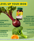 Megafood Blood Builder Minis - Iron Supplement Clinically Shown To Increase Iron Levels Without - Iron With Vitamin C, Vitamin B12 & Folic Acid - Vegan - 72 Tablets (36 Servings)