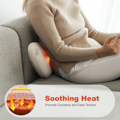 Back Massager For Pain Relief Deep Tissue, Shiatsu Back Neck Massager With Heat, Kneading Massage Pillow For Neck And Shoulder, Gifts For Men And Women