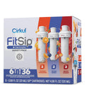 Cirkul Stage Electrolytes and Stevia Flavor Water Variety Pack Makes 36 Drinks No Sugar Zero Calorie Drink Mix (2 Strawberry Watermelon 2 Tropical Punch 2 Blackberry Twist)