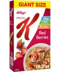 Kellogg Corn Flakes Cold Breakfast Cereal, 8 Vitamins and Minerals, Healthy Snacks, Family Size, Original (4 Boxes)