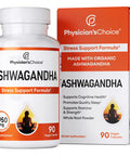 Physician'S Choice Ashwagandha Supplement - 1950Mg Of Bioavailable Organic Ashwagandha Root Powder - Black Pepper Extract, Stress