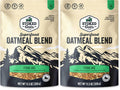 Stoked Oats - Stone Age High Protein, Low Sugar Breakfast - Gluten Free, High Fiber, Non GMO Oatmeal - Perfect for overnight oats (11.3oz)