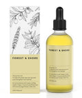Forest & Shore Hair Growth Oil 100% Natural Hair Oil with Caffeine Biotin Castor Oil Argan Oil Coconut Oil and Rosemary Oil Effective Thickening Mask & Hair Loss Treatment
