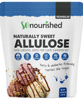 So Nourished Stevia with Allulose Sweetener Powdered 1: 1 Sugar Substitute Keto 0 Calorie 0 Net Carb NonGMO (5 lb / 80 oz)