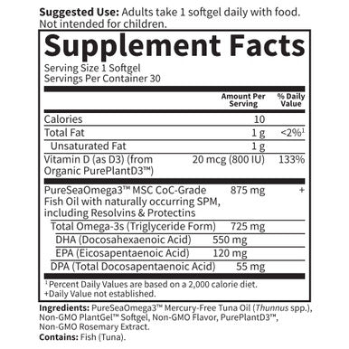 Garden of Life Dr. Formulated Prenatal Dha Fish Oil - 550Mg Dha & Dpa In Triglyceride Form 100% Dv Vitamin D3 Single Source Mercury Free Omega 3 Dha Supplements For Women'S Health 30 Softgels