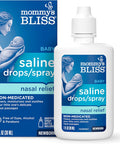 Mommy's Bliss Saline Drops Spray Nasal Relief for Newborns
