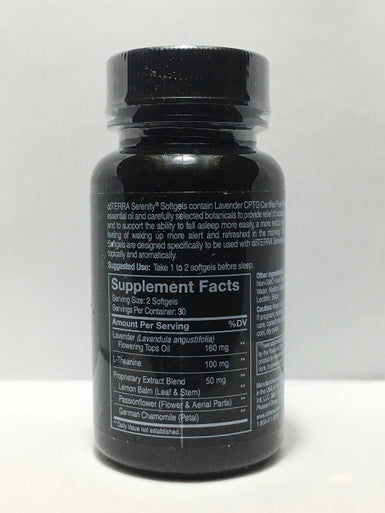 Doterra - Serenity Softgels Essential Oil Restful Complex 60 Softgels