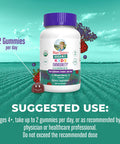 Maryruth Organics Kids Immune Support Gummies | USDA Organic | Vitamin C Zinc and Elderberry Gummies for Kids| Immune Support for Kids Ages 4+ | Vegan | Non-GMO | Gluten | 60 Count