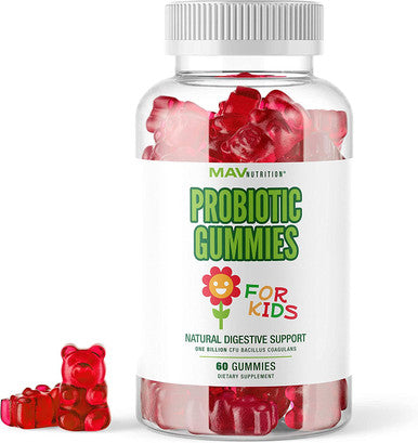 MAV Nutrition Probiotic Gummies Kids Elderberry Gummies Kids Bundle