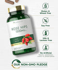 Carlyle Rose HIPS | 1500mg | 240 Quick Release Capsules | Non-GMO and Gluten Herbal Supplement