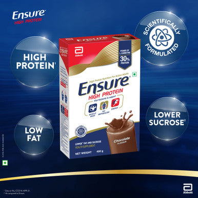 Ensure High Protein Drink For Physically Active Adults - Chocolate 400G