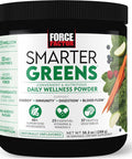 Force Factor Total Beets Drink Mix Superfood Powder with Nitrates to Support CirculationBlood Flow & Smarter Greens Daily Wellness Powder to Support Energy Immunity & Digestion
