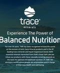 Trace Minerals ConcenTrace Drops 72+ Minerals Ionic Liquid Magnesium, Chloride, Potassium Low Sodium Energy Electrolytes Hydration 288 Day Supply 8 fl oz (Pack of 3)