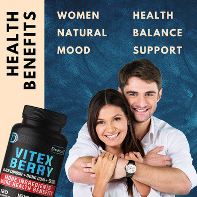 12In1 Vitex Berry [Chaste Tree] Supplement For Women