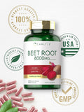 Carlyle Beet Root Capsules | 8000 mg | 120 Count | Non-GMO and Gluten Supplement
