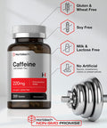Caffeine Pills 200mg | with Green Tea | 300 Tablets | Vegetarian, Non-GMO & Gluten Free | by Horbaach