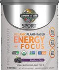 Garden of Life Sport Plant Based Energy + Focus Blackberry 15.3 Oz