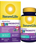 ReLife Probiotics for Kids Supports Digestive and Immune Health Gluten Dairy Soy Berry flavor 30 Chewable Tablets Packaging May Vary
