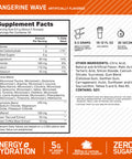 Optimum Nutrition Amino Energy Plus Electrolytes Energy Drink Powder Caffeine for PreWorkout Energy Amino Acids / BCAAs for PostWorkout Recovery Tangerine Wave 30 Servings