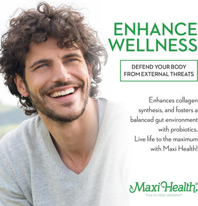 Maxi Health Lysine Complex with Probiotics - L-Lysine 1000mg Capsules for Protein Synthesis and Immune Health - 1000 mg Lysine Supplement from Lysine HCl - Amino Acid with Enzymax for Enhanced Absorption