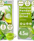 FreshDrinkUS Premium 2.1oz Natural Stevia Leaves 100% Pure Stevia Dried Leaves Zero Calorie Sweetener No Additives No Caffeine Vegan