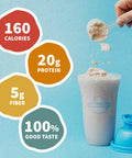 Garden of Life Creamy Vanilla Cookie Protein Powder + Oatmilk 20G Organic Vegan Plant Based Protein Coconut Water Mcts Sprouted Grains Prebiotics Probiotics Non-Gmo Gluten-Free 1.90 Lb