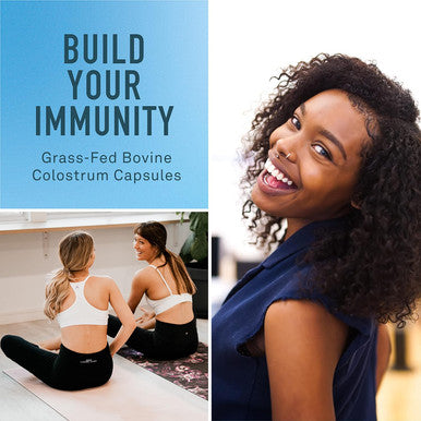 Organika Colostrum (Bovine)- Immune Support, Grass-Fed- 180Caps