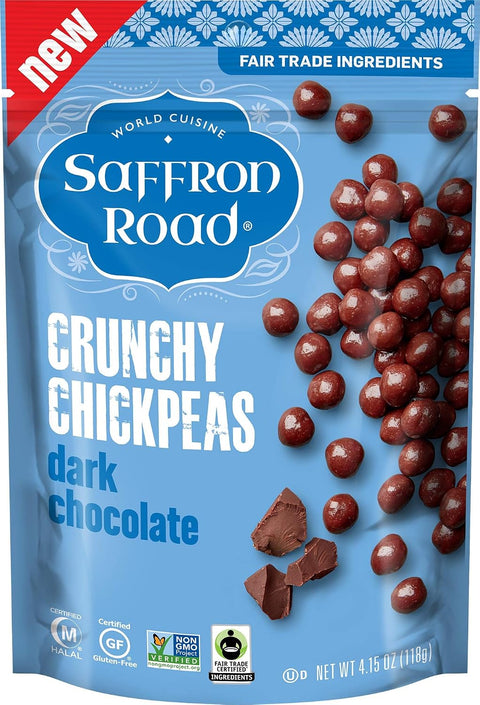 SAFFRON ROAD Organic Sea Salt Chickpeas 5.4 Ounce