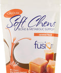 Bariatric Fusion Calcium Citrate 500mg and Energy Soft Chew Bariatric Vitamin Caramel Flavor 60 Count