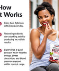 Force Factor Total Beets Pressure Support Supplement, Beets Supplements with Beets Powder, Great-Tasting Beets Chewables for Heart-Healthy Energy, and Increased Nitric Oxide, 180 Chews, 3-Pack
