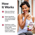 Force Factor Total Beets Pressure Support Supplement, Beets Supplements with Beets Powder, Great-Tasting Beets Chewables for Heart-Healthy Energy, and Increased Nitric Oxide, 180 Chews, 3-Pack