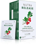 Nutra Tea NUTRARELEASE - Kidney Tea | Bloated Stomach Tea Includes Uva Ursi Dandelion & Nettle - Assist With Water Retention & Digestion - 20 Enveloped Tea Bags - by - Herbal Tea